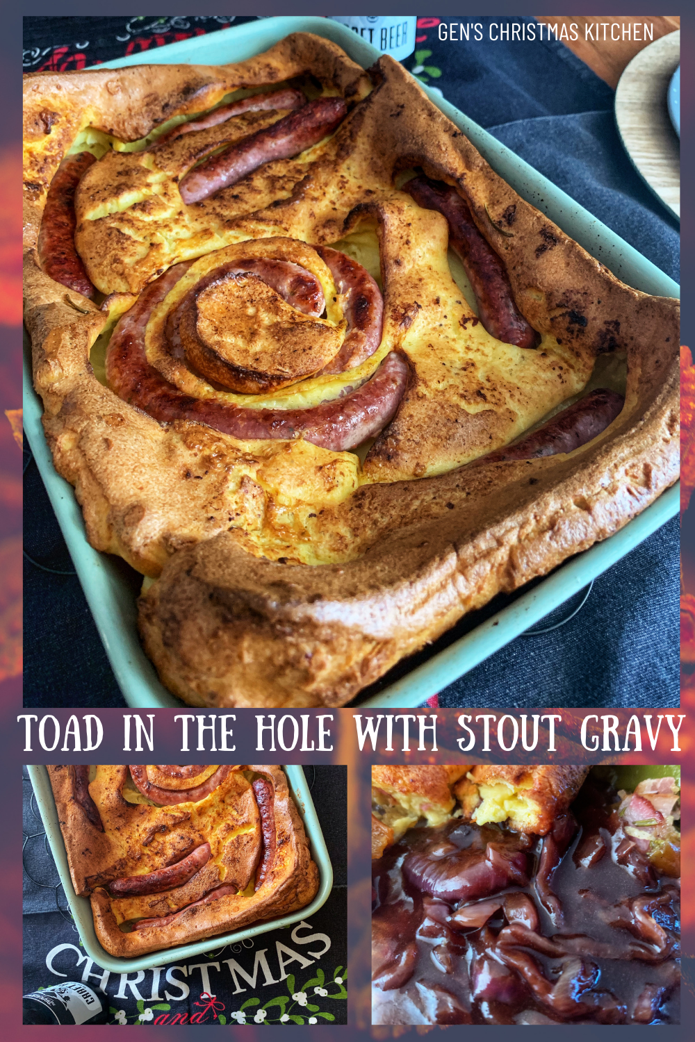 Toad Stew Toad in the Hole with Stout Gravy – Gen's Christmas Kitchen
